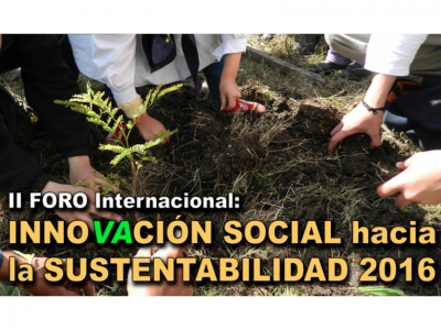 II Foro Internacional “Innovación social hacia la sustentabilidad”